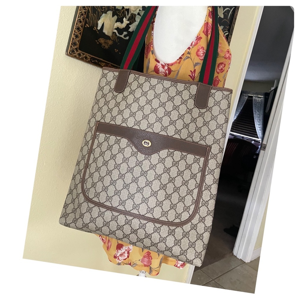 Gucci tote bag🤎🤎🩶🤎🤎 - Picture 14 of 15
